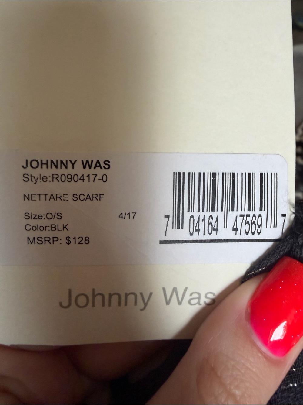 Johnny Was Nattare Scarf - Picture 4 of 6